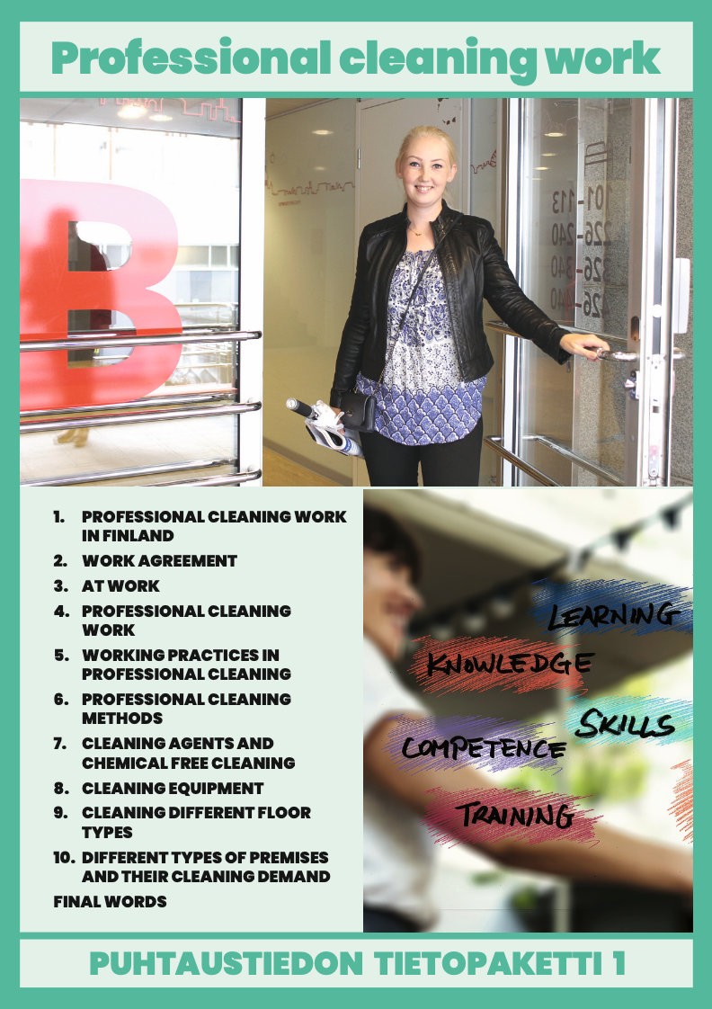 Professional cleaning work