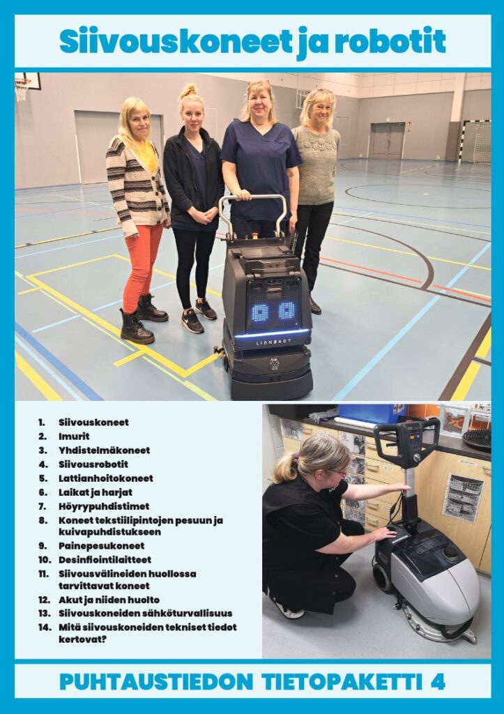 Siivouskoneet ja robotit