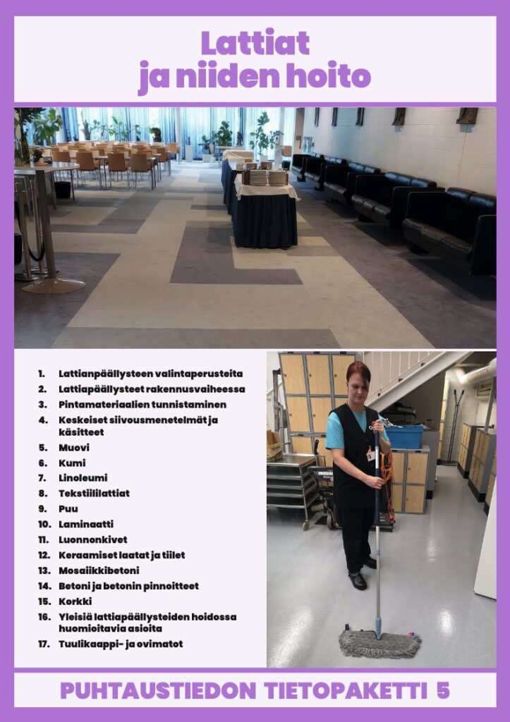 Lattiat ja niiden hoito