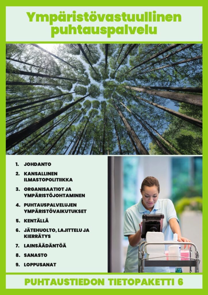 Ympäristövastuullinen puhtauspalvelu